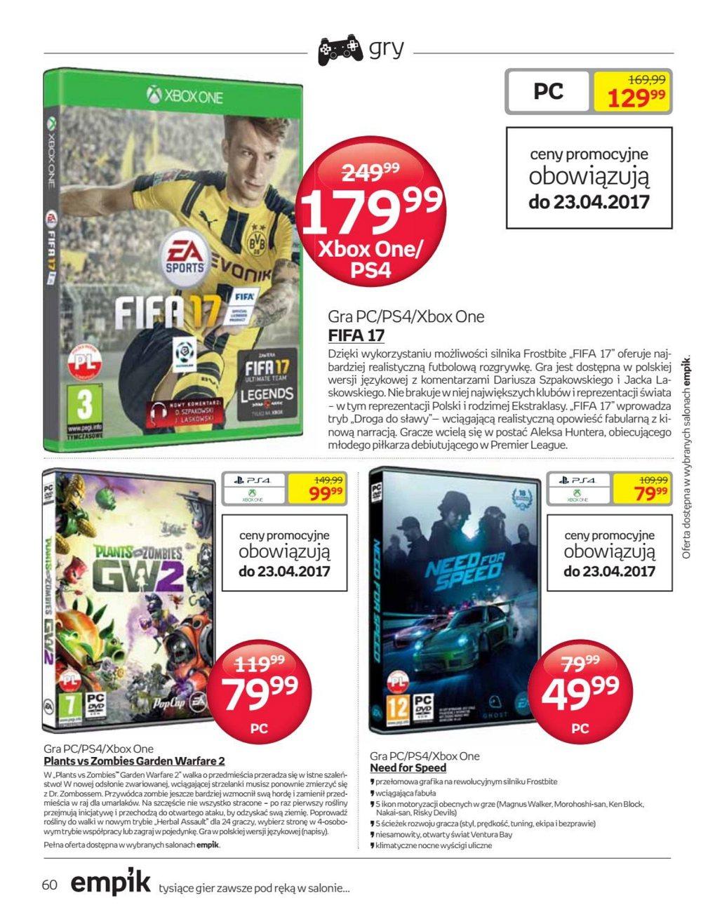 Gazetka promocyjna empik str. 60