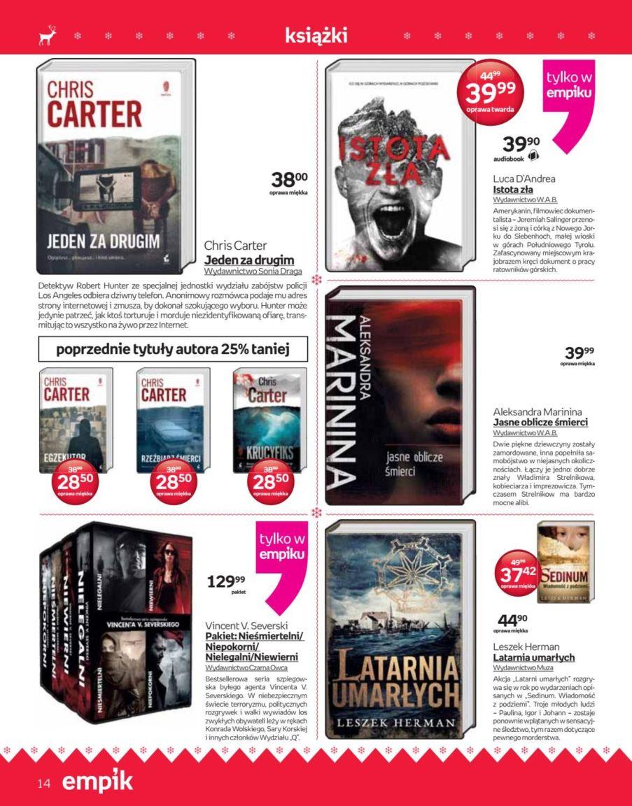 Gazetka promocyjna empik str. 14