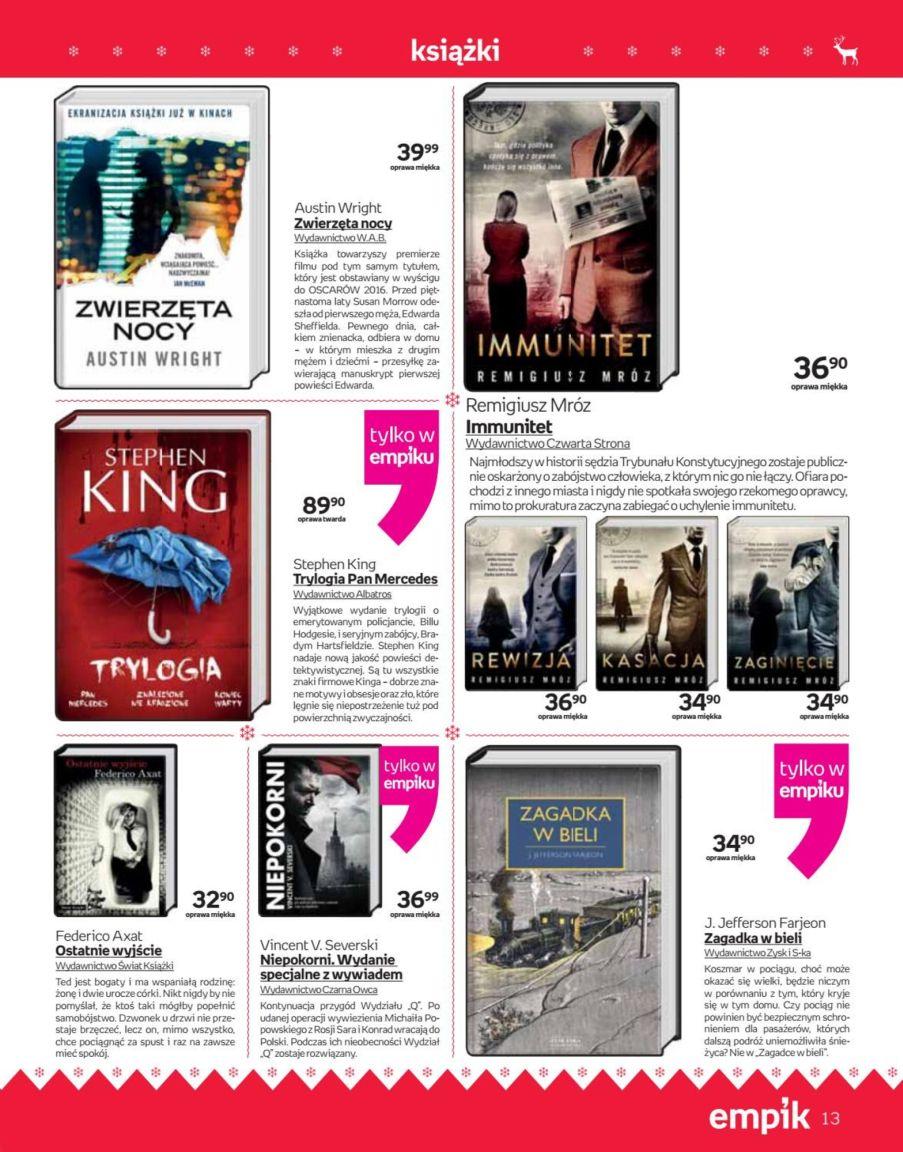 Gazetka promocyjna empik str. 13