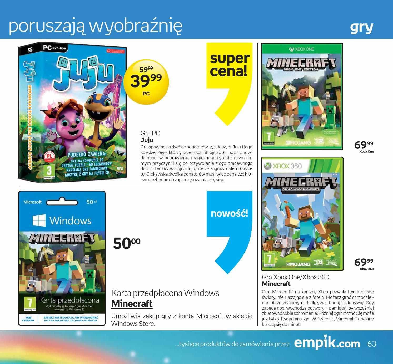 Gazetka promocyjna empik str. 63