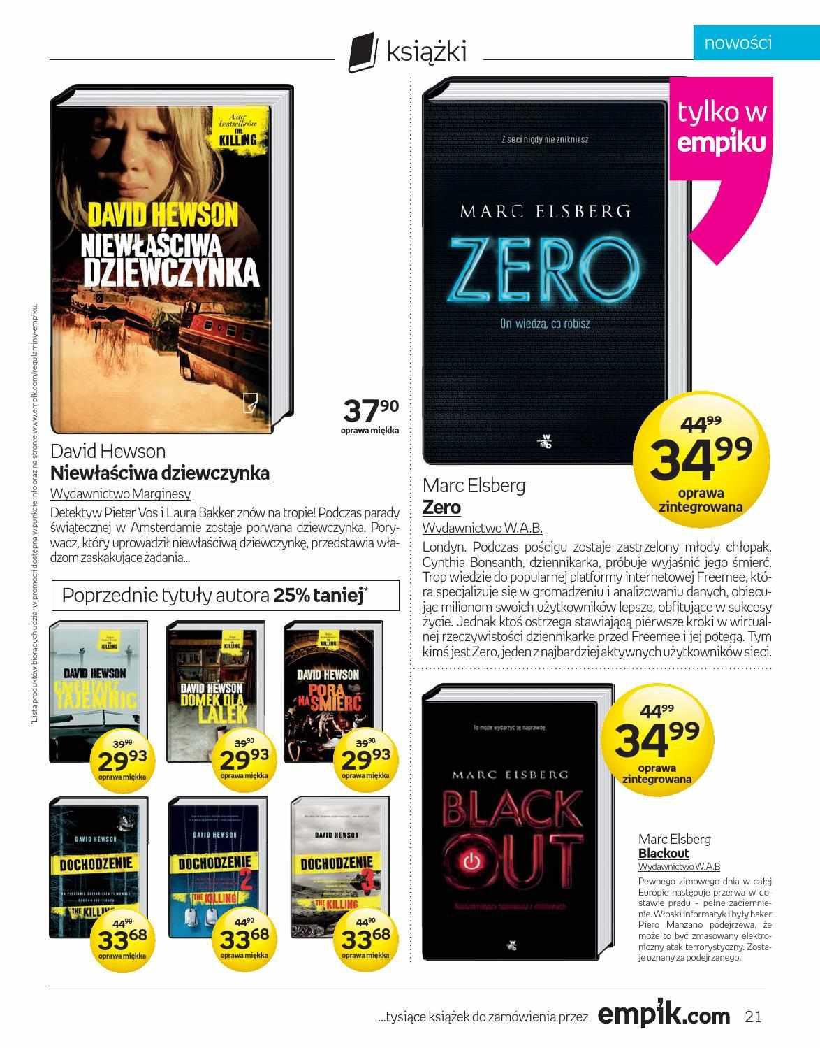 Gazetka promocyjna empik str. 21