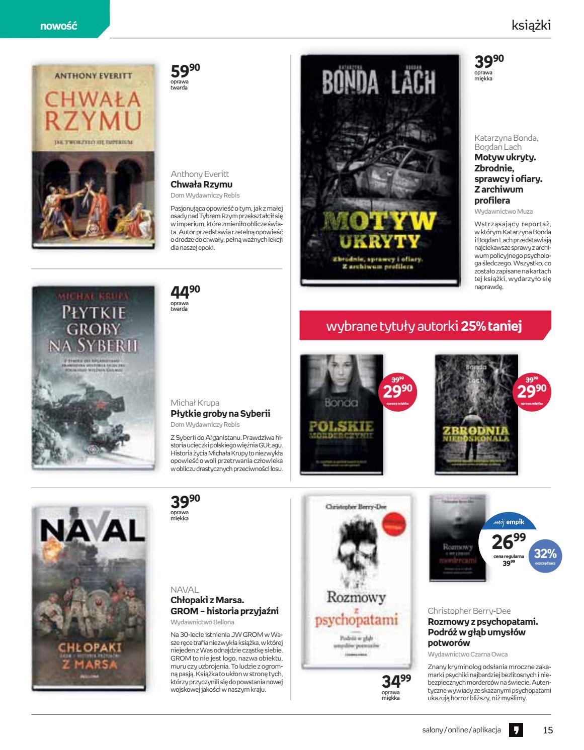 Gazetka promocyjna empik str. 15