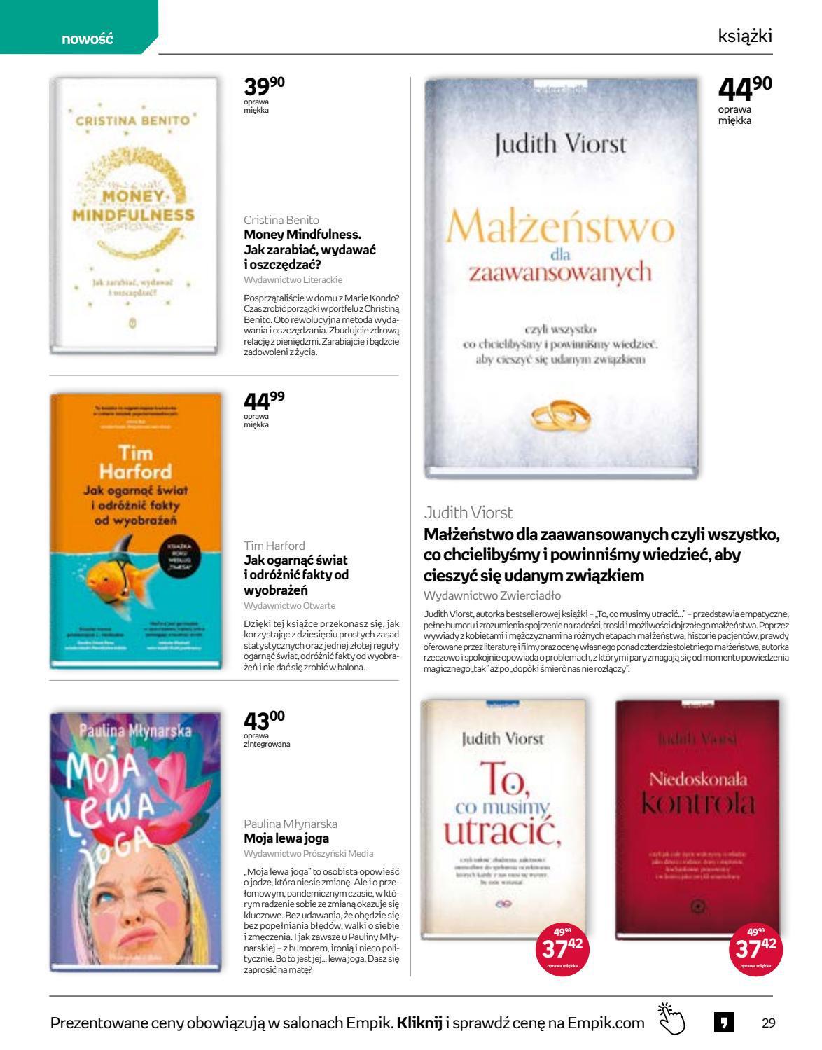 Gazetka promocyjna empik str. 29