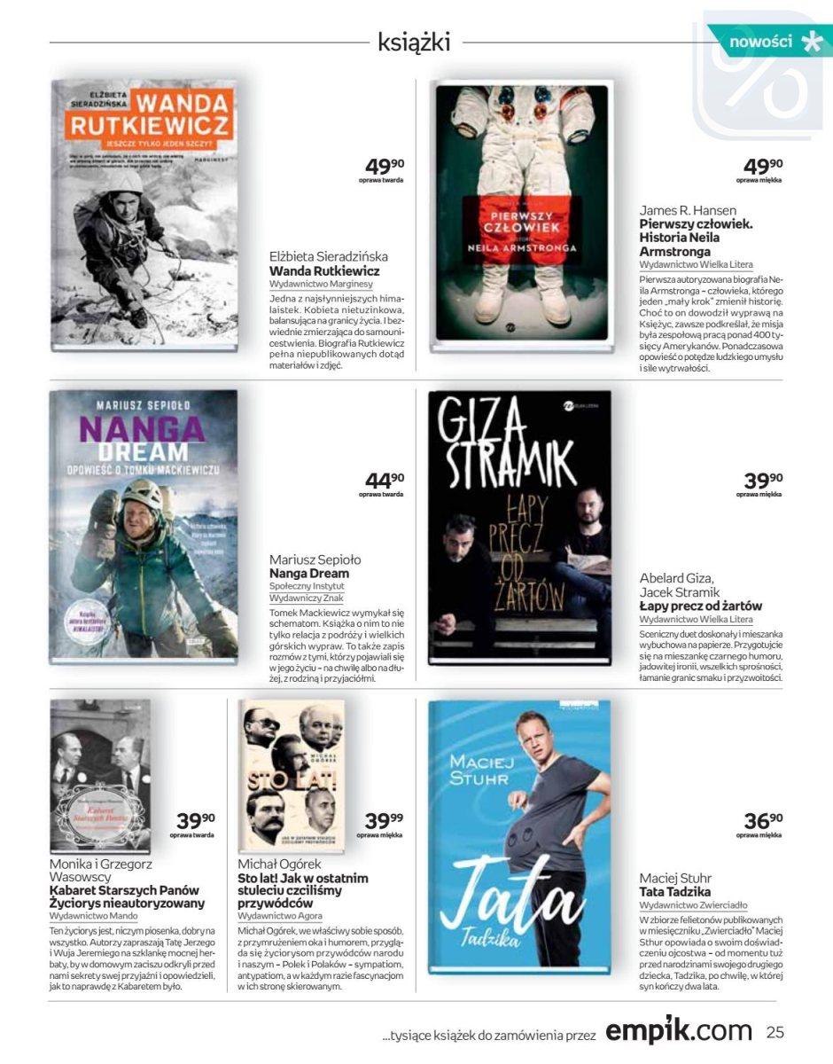 Gazetka promocyjna empik str. 25