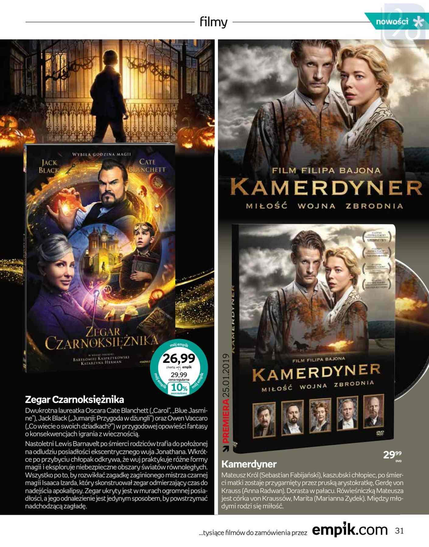 Gazetka promocyjna empik str. 31