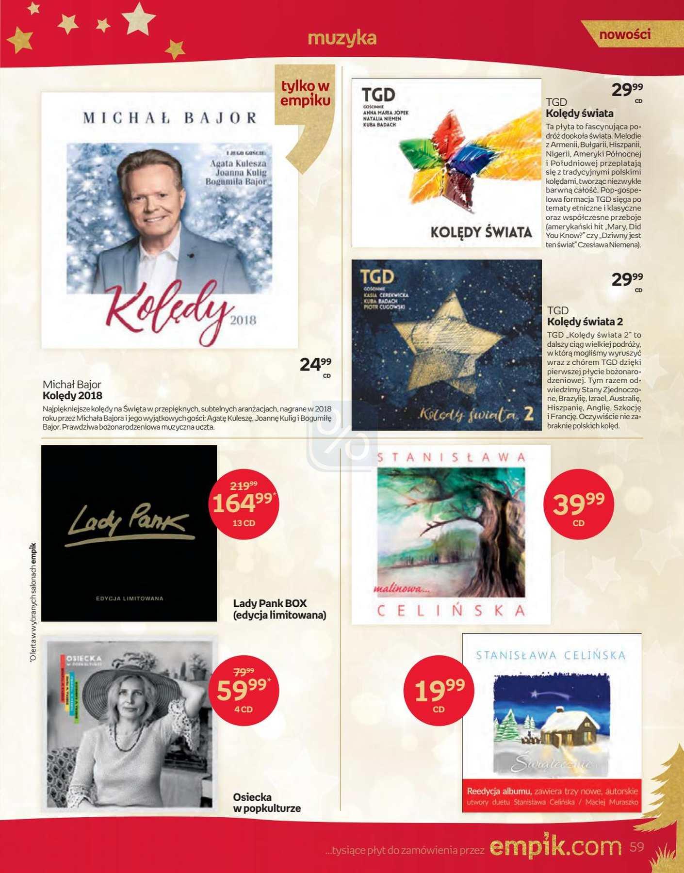 Gazetka promocyjna empik str. 59
