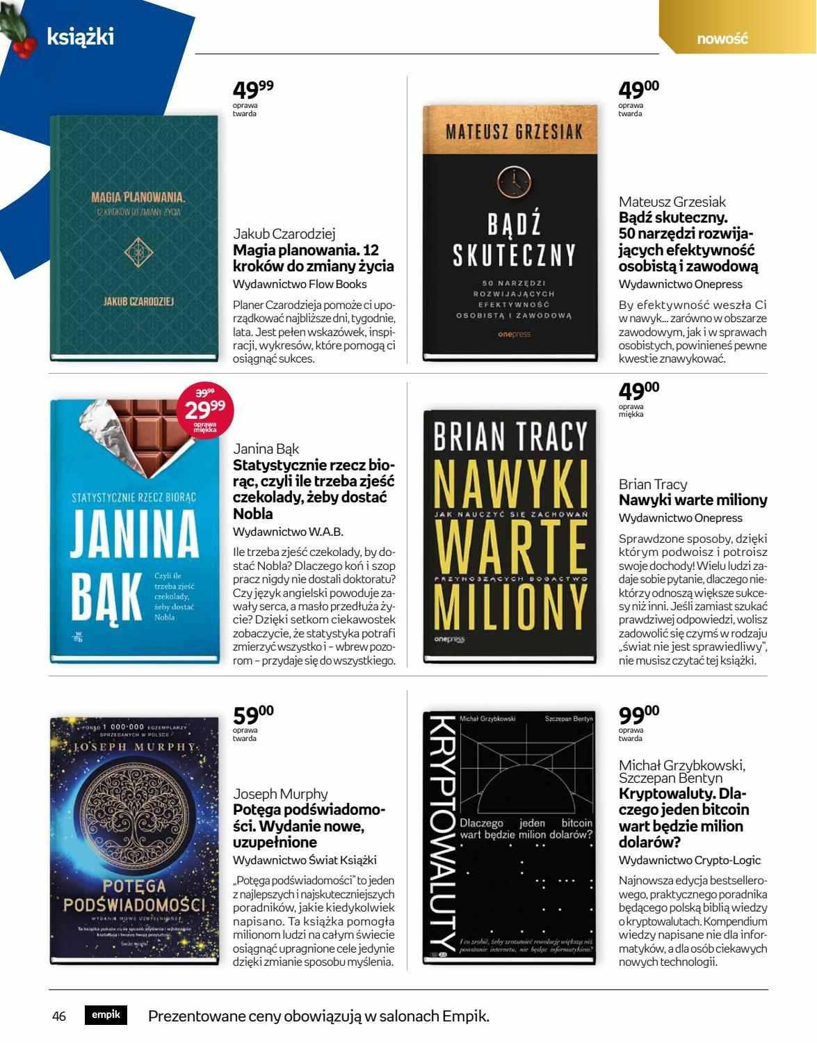Gazetka promocyjna empik str. 48
