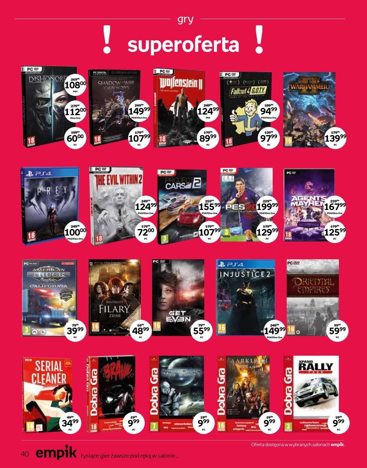Gazetka promocyjna empik str. 40