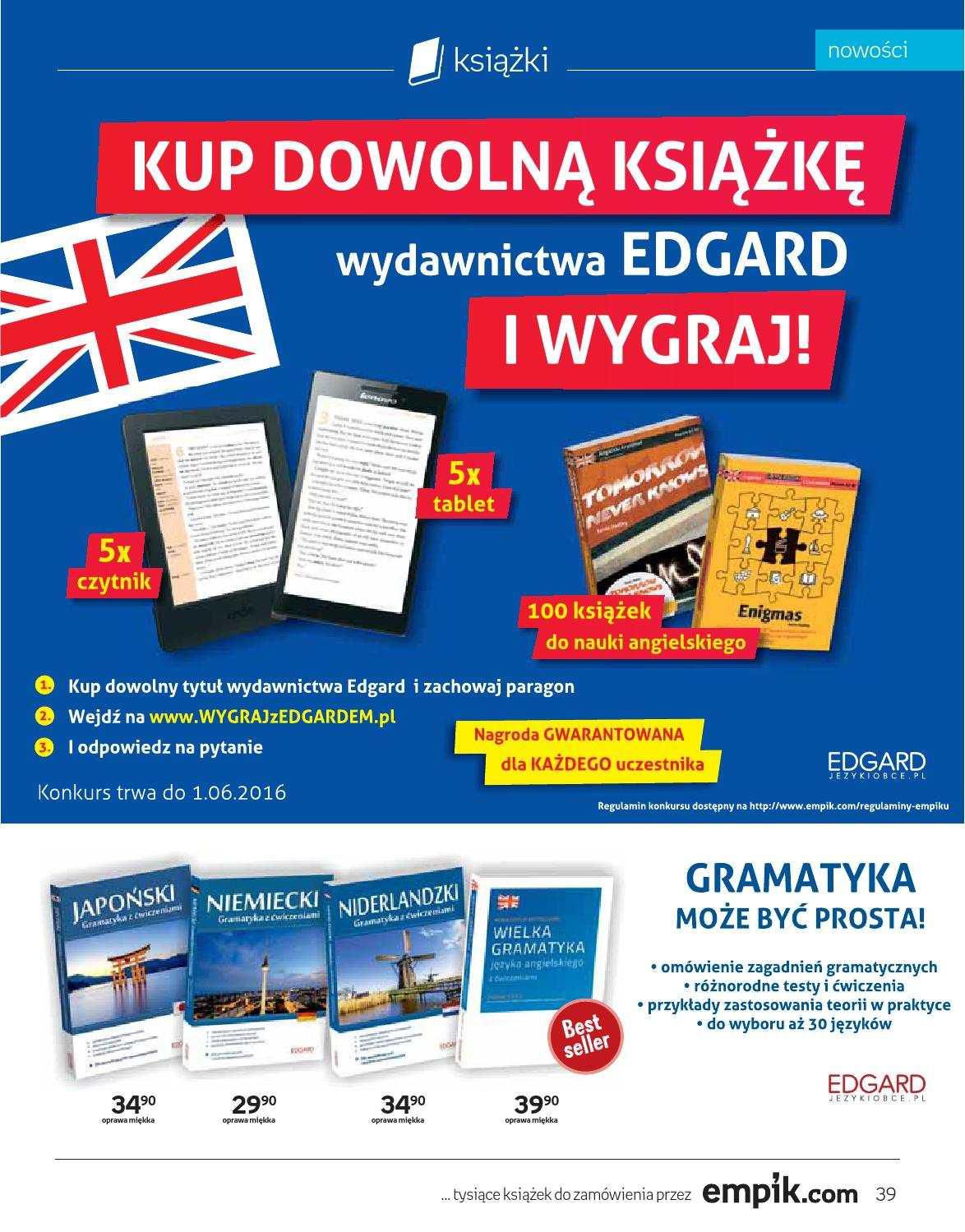 Gazetka promocyjna empik str. 39
