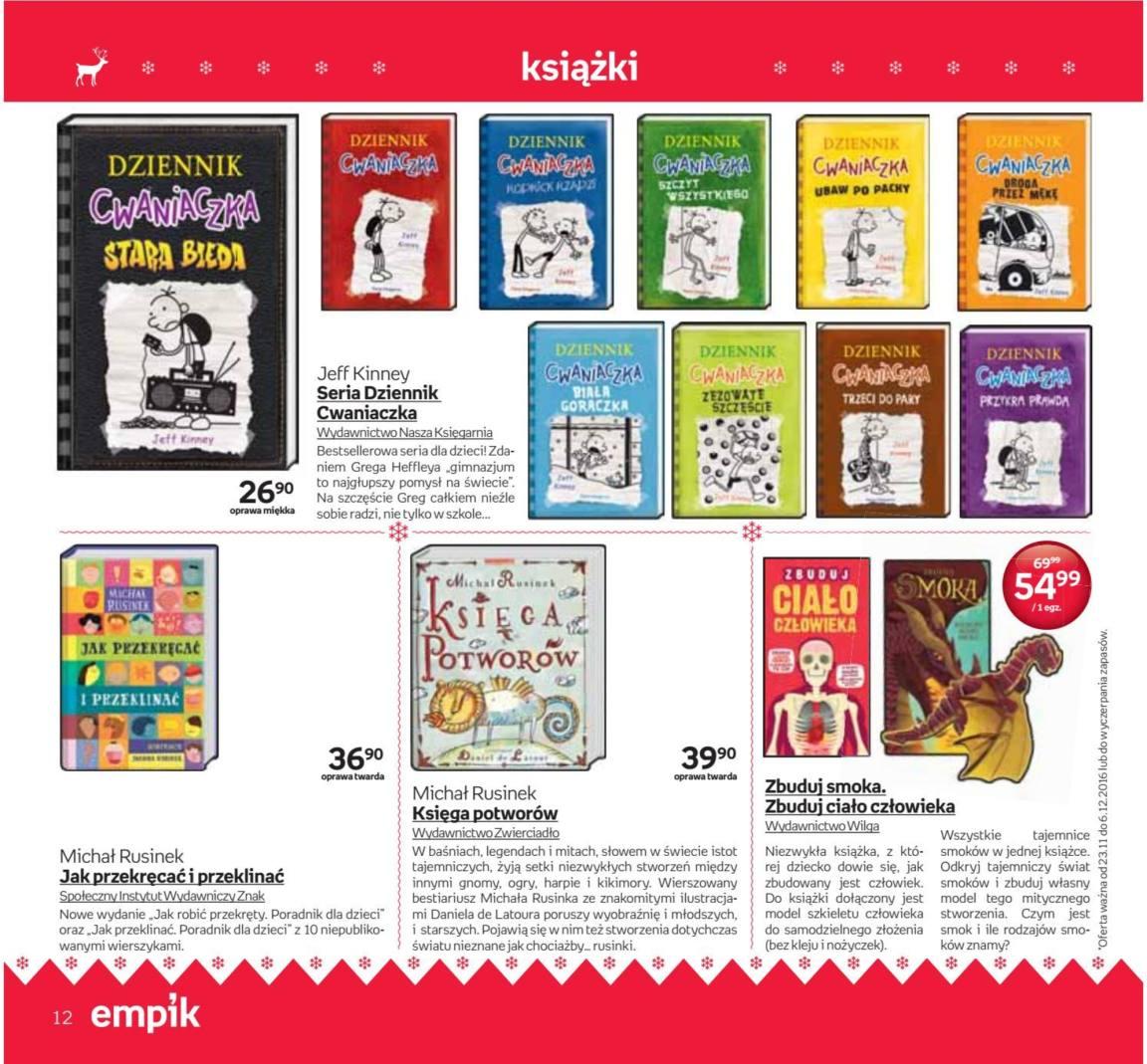 Gazetka promocyjna empik str. 12