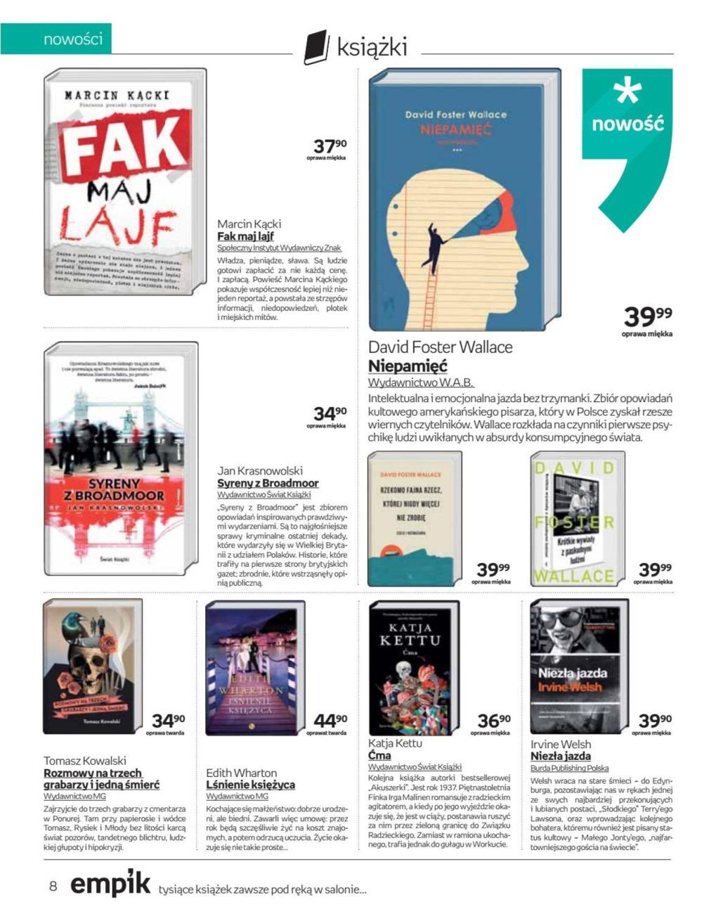 Gazetka promocyjna empik str. 8