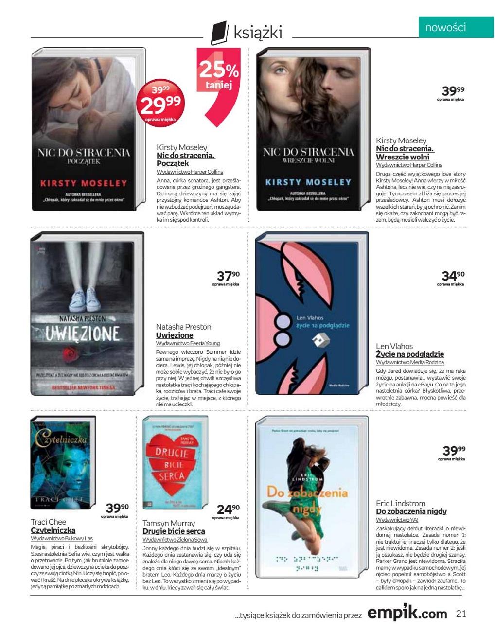 Gazetka promocyjna empik str. 21