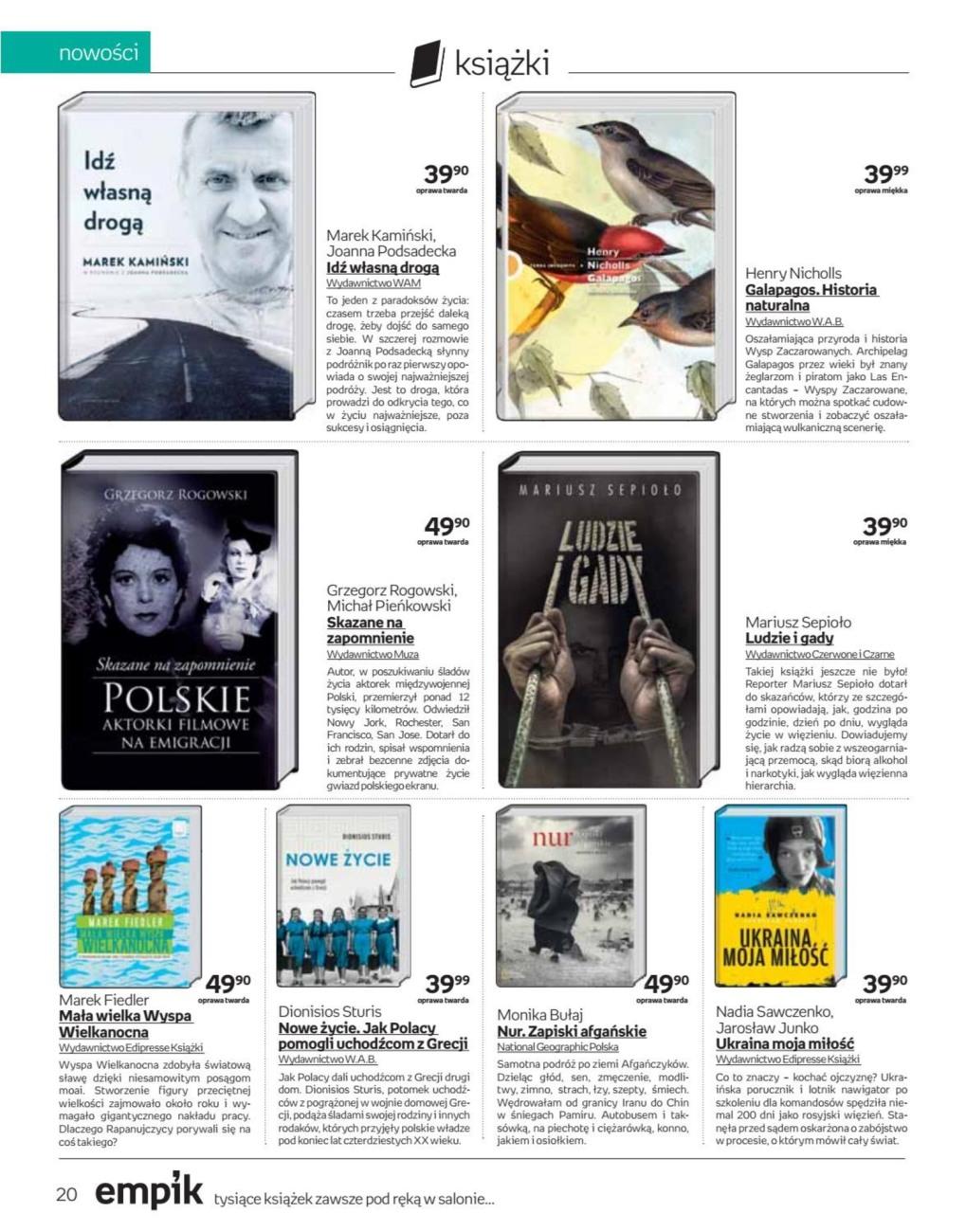 Gazetka promocyjna empik str. 20