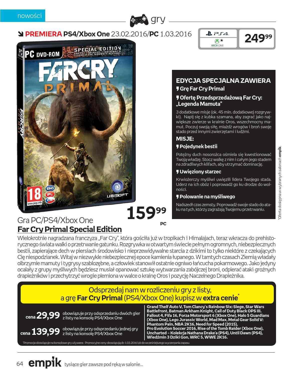 Gazetka promocyjna empik str. 64