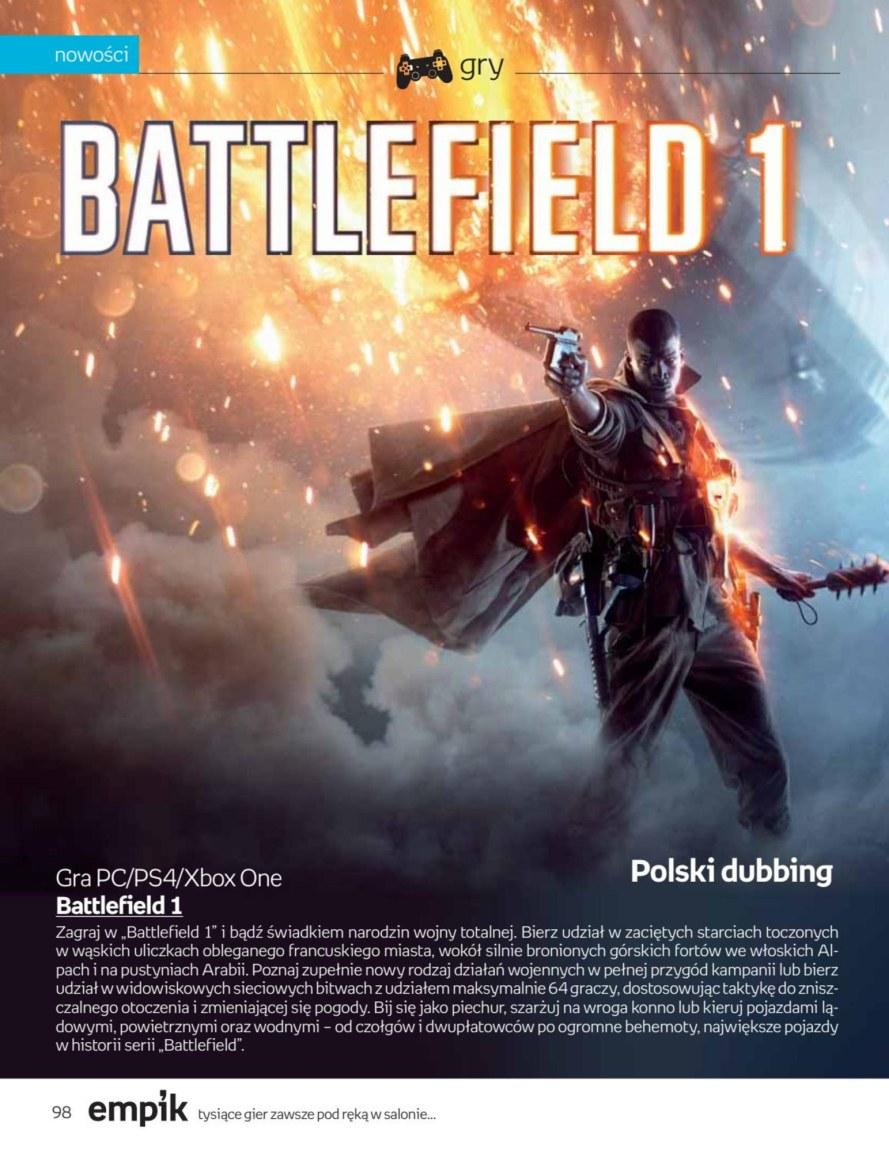 Gazetka promocyjna empik str. 98