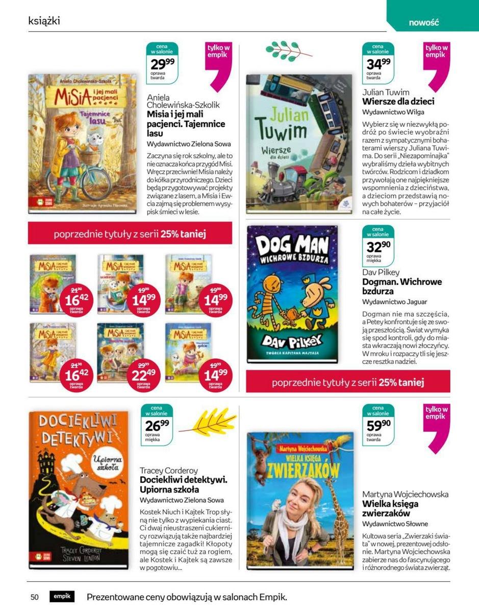 Gazetka promocyjna empik str. 50