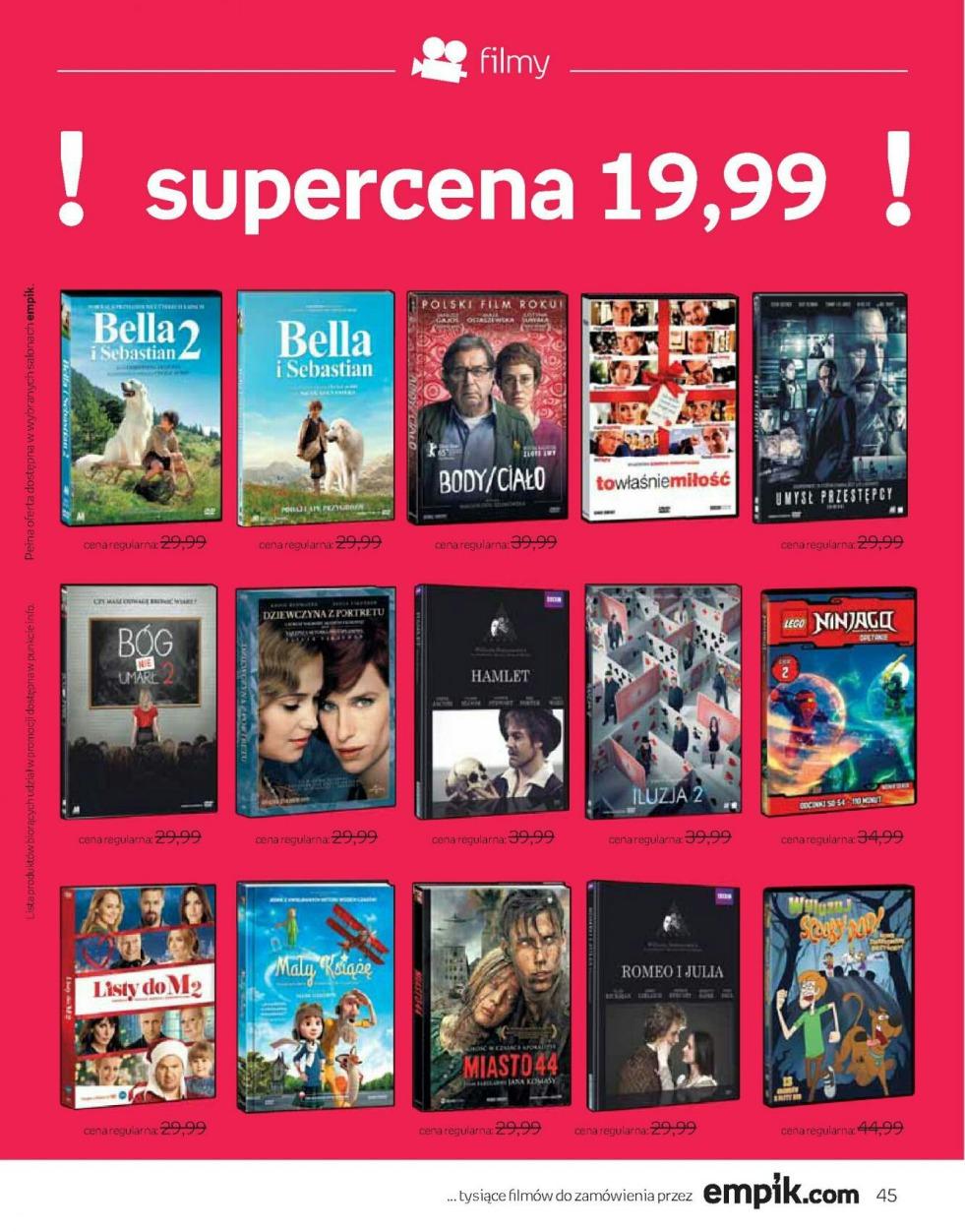 Gazetka promocyjna empik str. 45