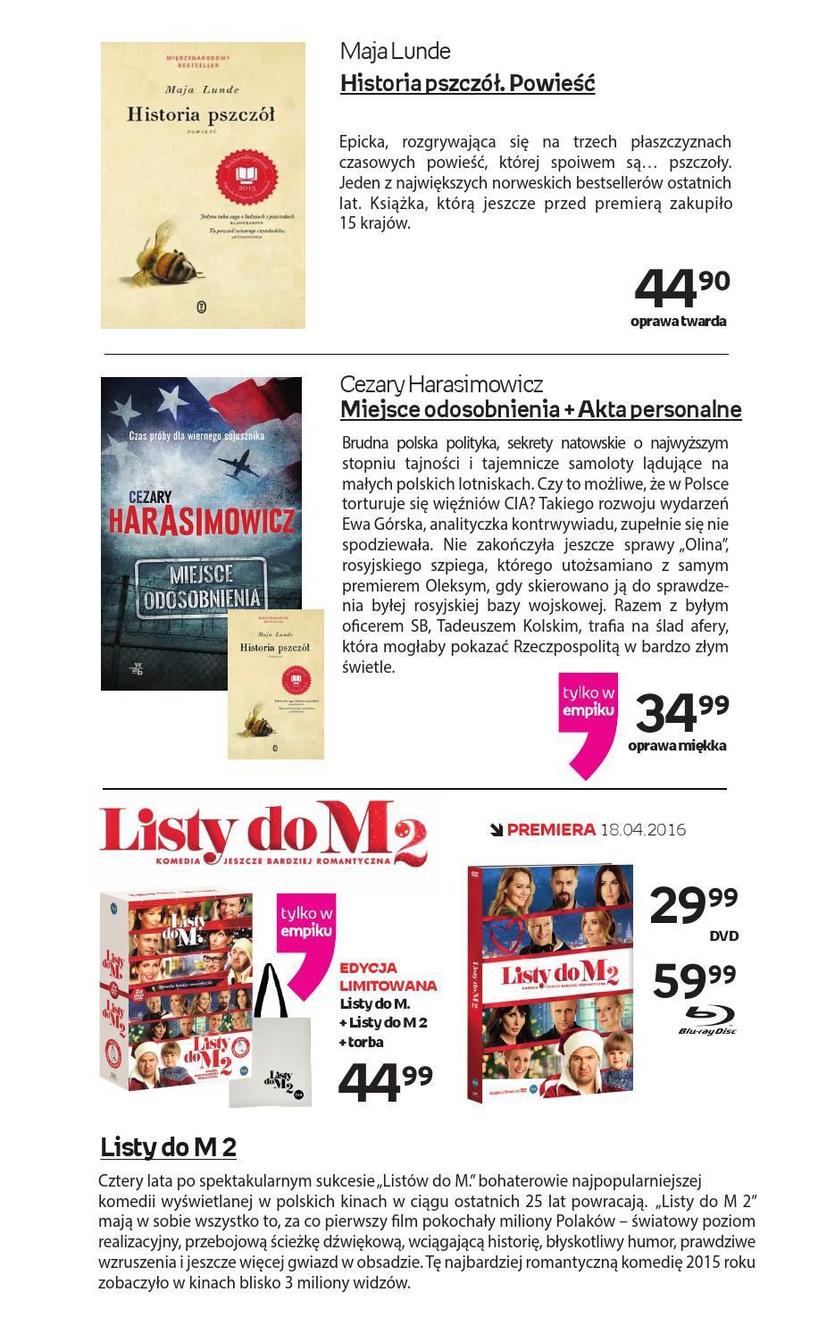 Gazetka promocyjna empik str. 1