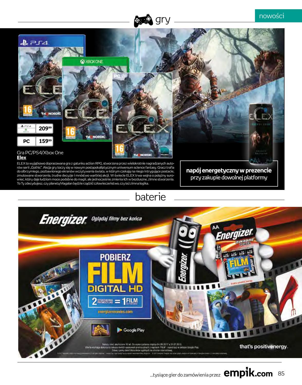 Gazetka promocyjna empik str. 85