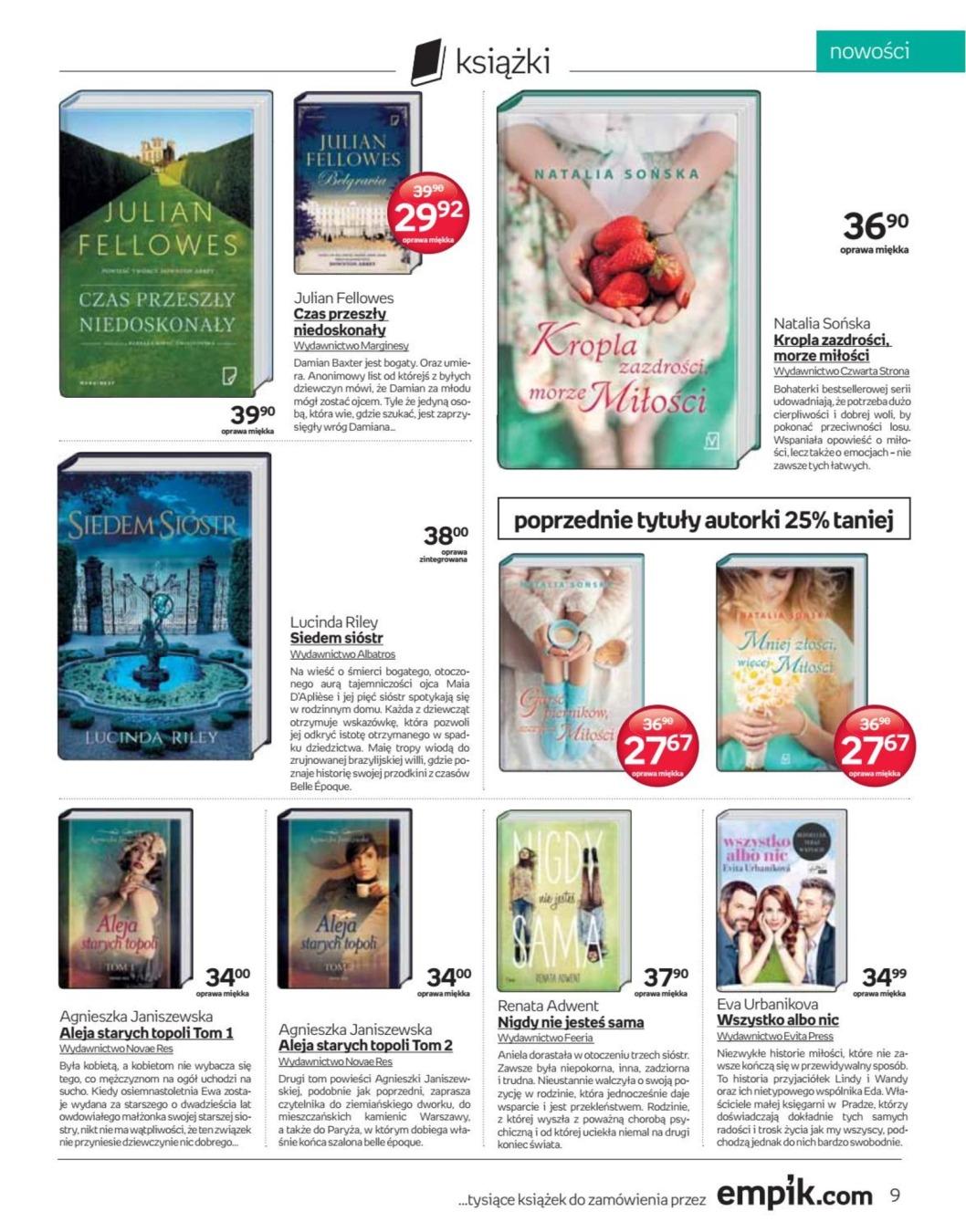 Gazetka promocyjna empik str. 9