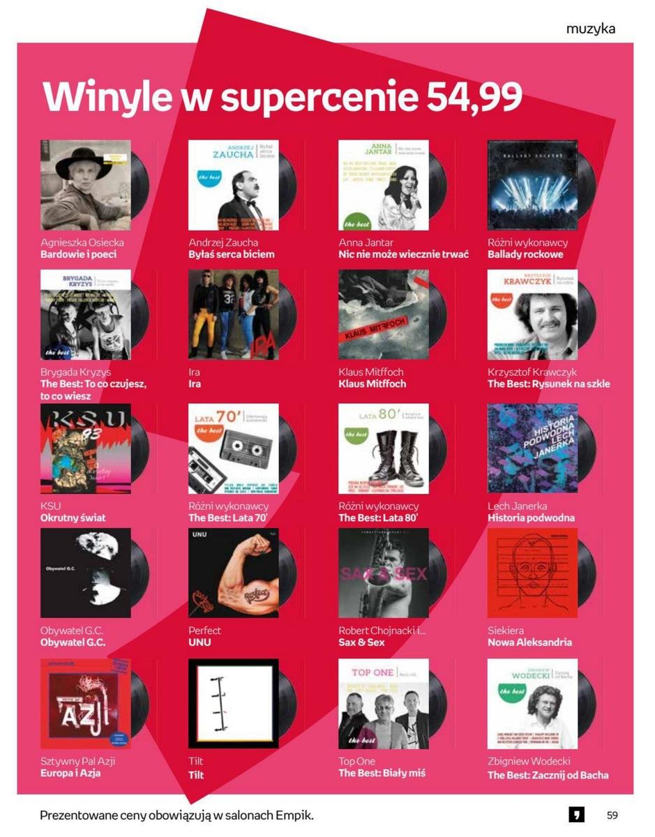 Gazetka promocyjna empik str. 59