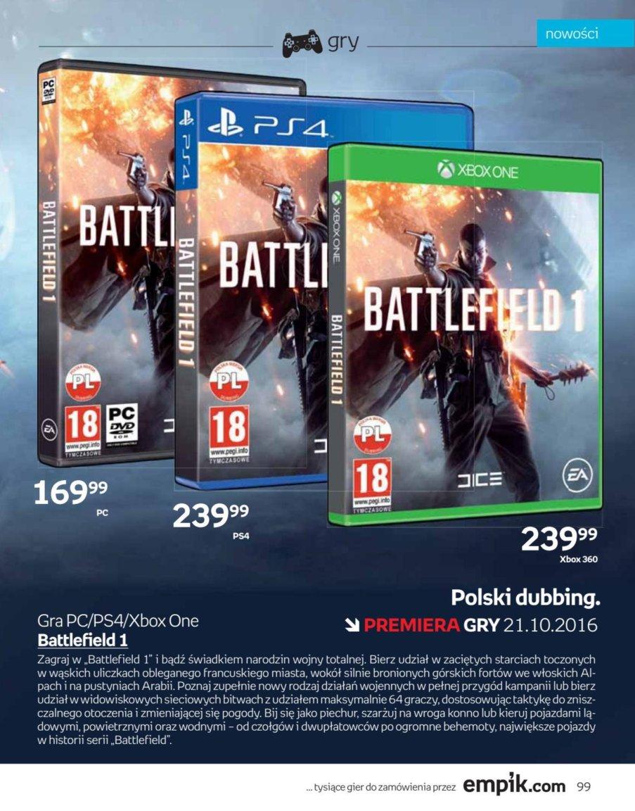 Gazetka promocyjna empik str. 99