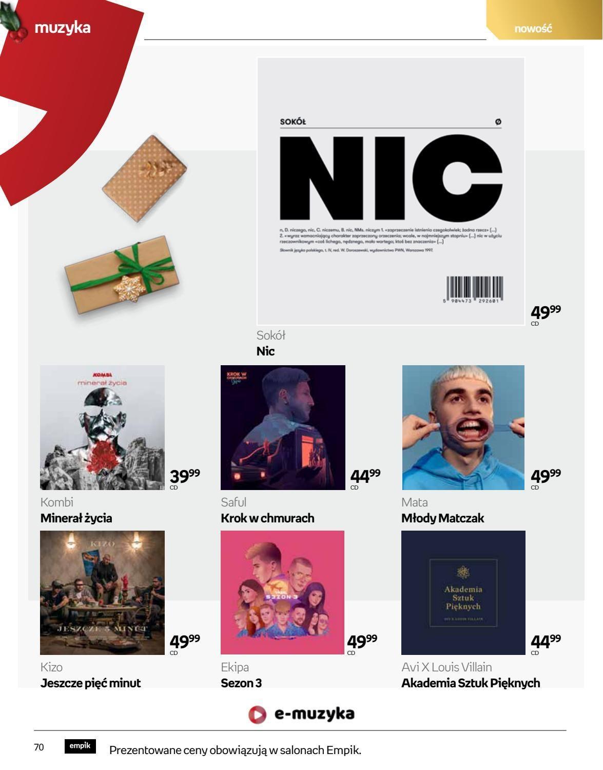 Gazetka promocyjna empik str. 72