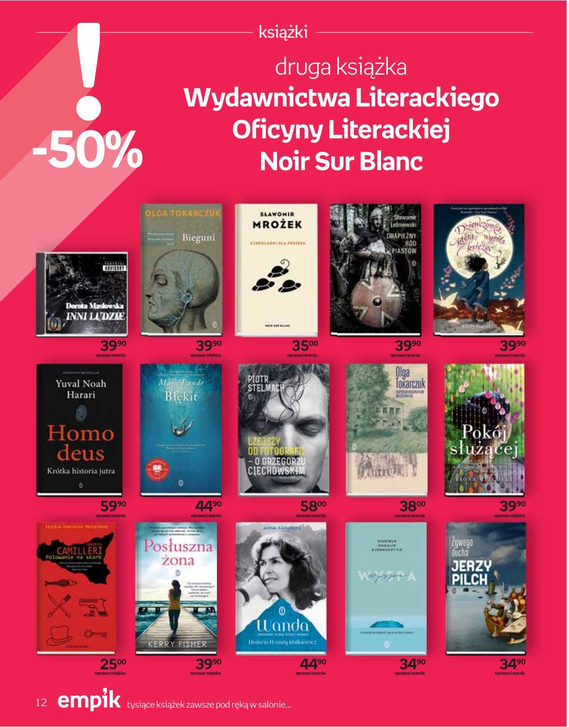 Gazetka promocyjna empik str. 12