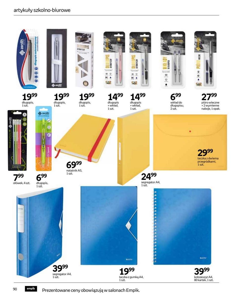 Gazetka promocyjna empik str. 90