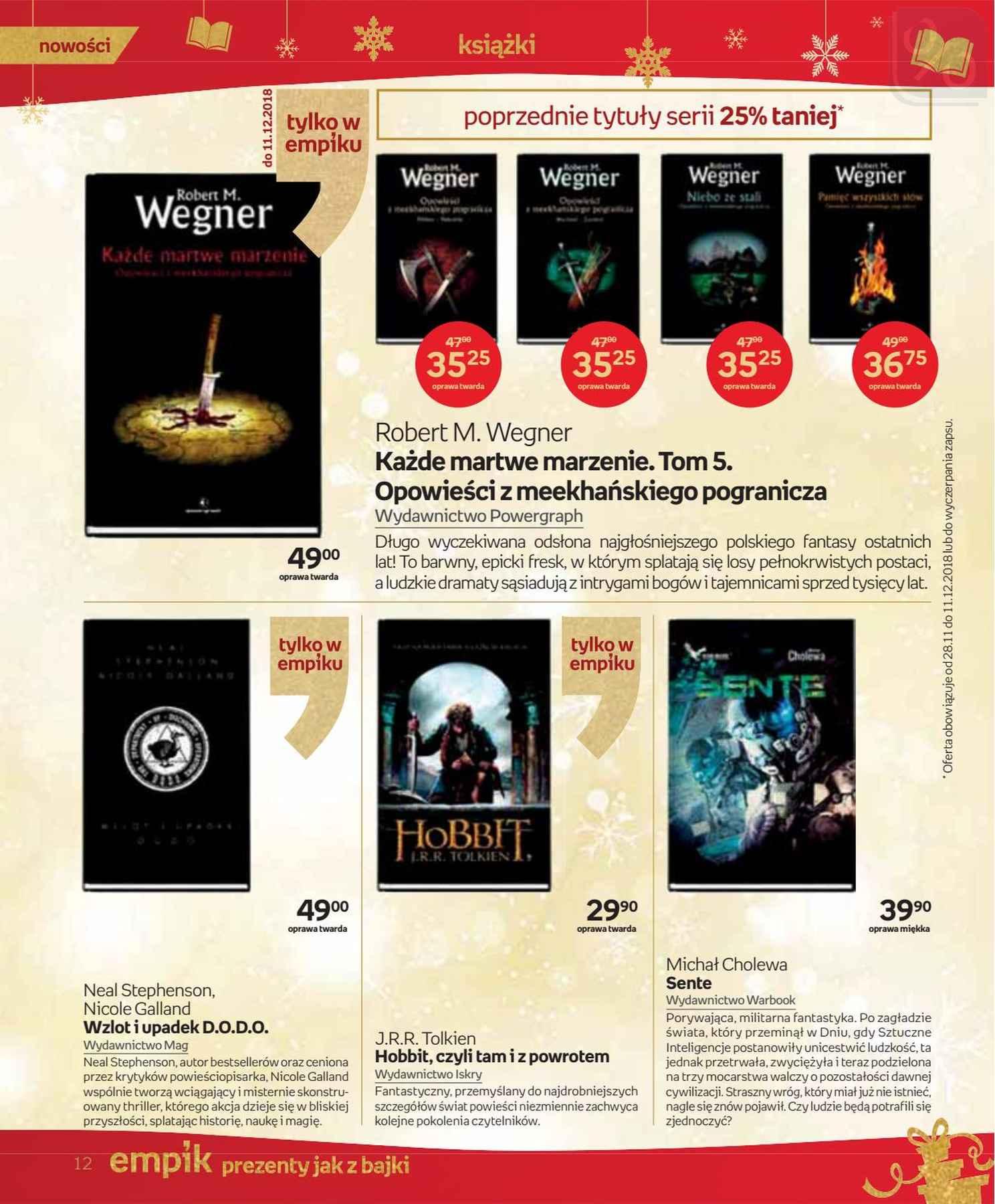 Gazetka promocyjna empik str. 12