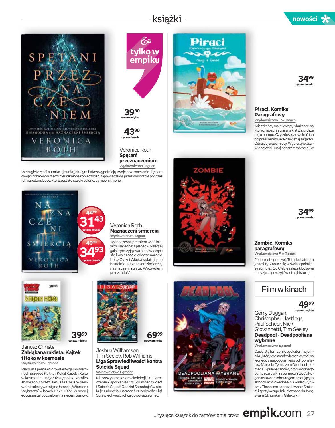 Gazetka promocyjna empik str. 27