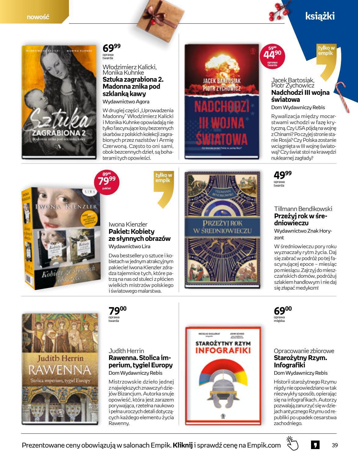 Gazetka promocyjna empik str. 39