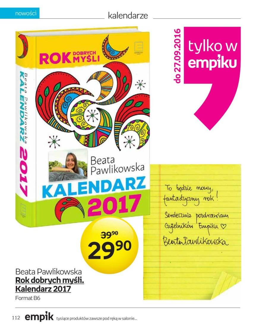 Gazetka promocyjna empik str. 112