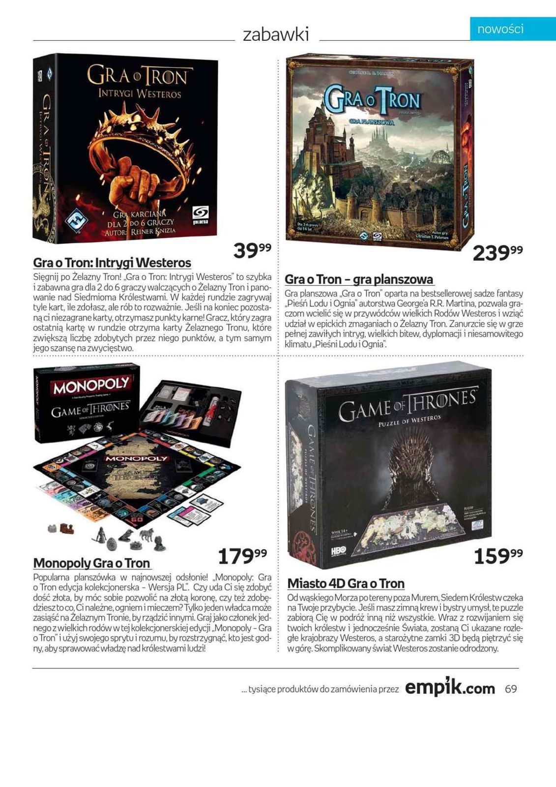 Gazetka promocyjna empik str. 69