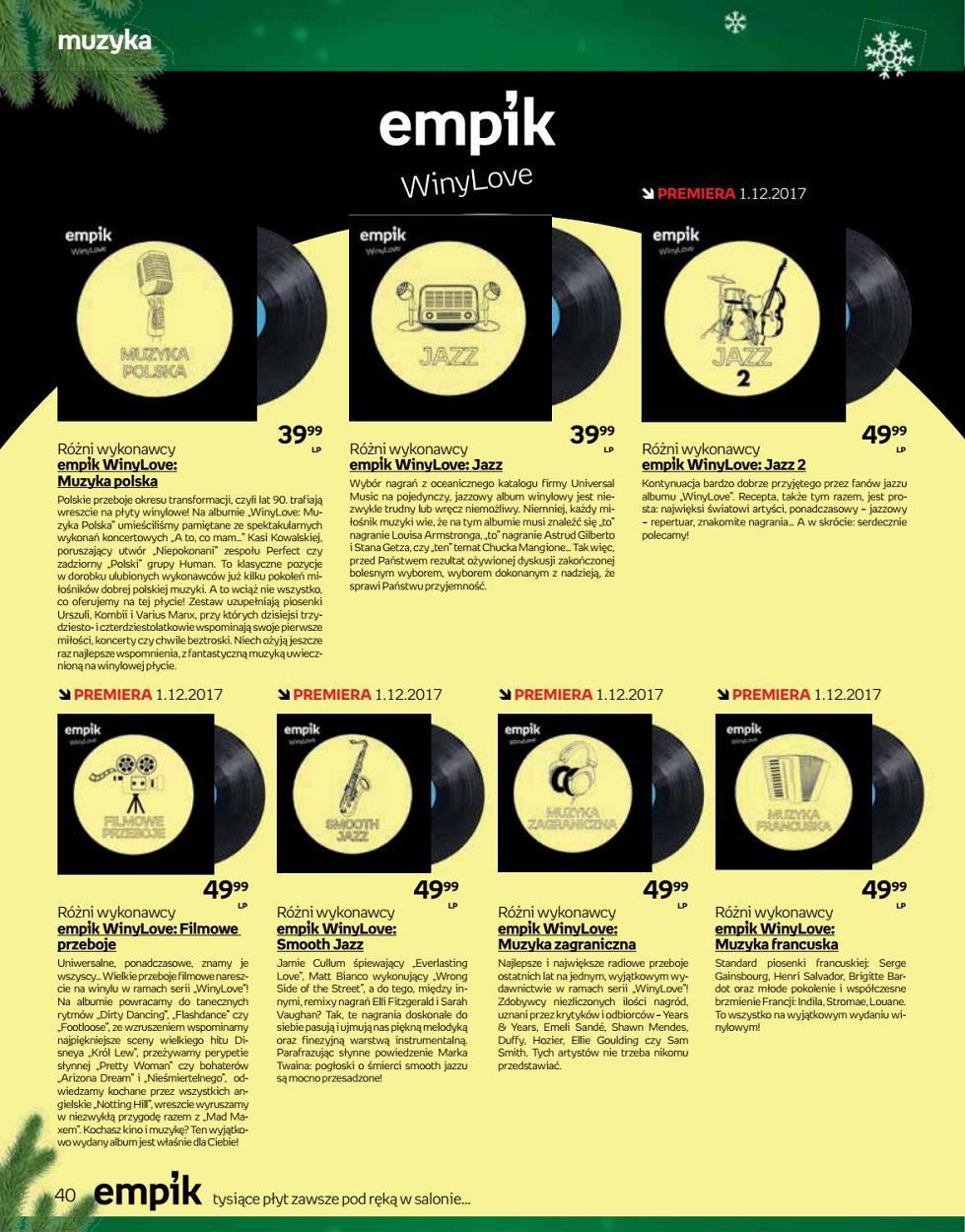 Gazetka promocyjna empik str. 40