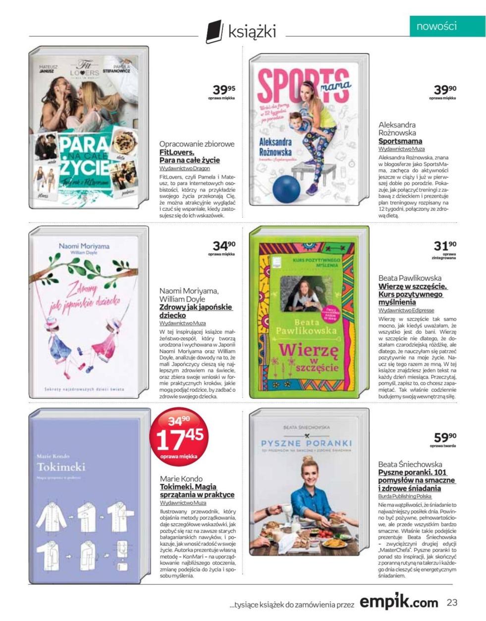 Gazetka promocyjna empik str. 23