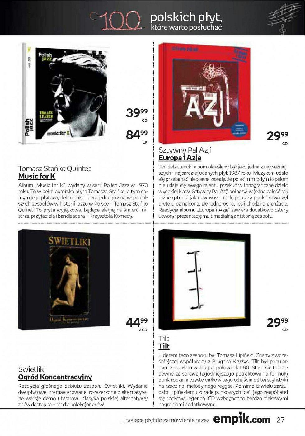 Gazetka promocyjna empik str. 27