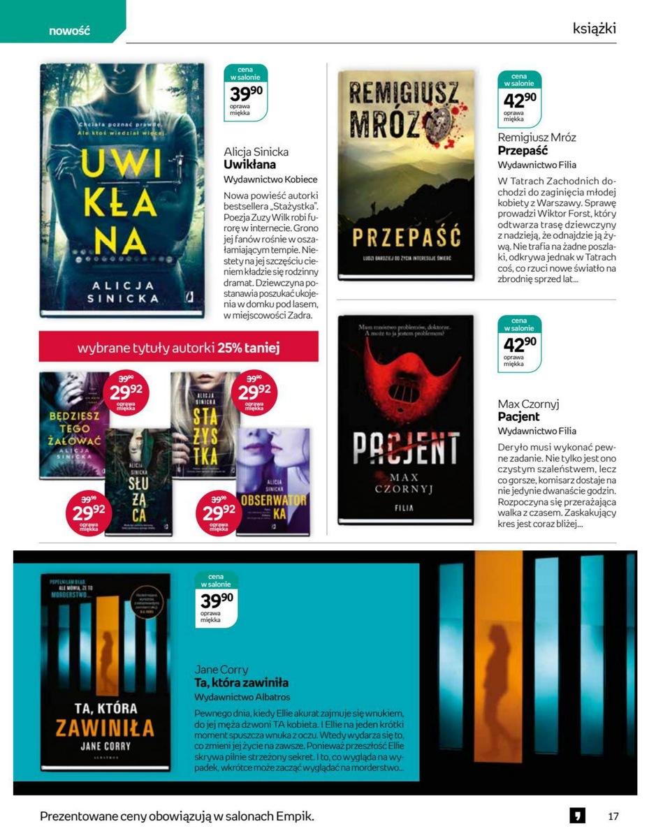 Gazetka promocyjna empik str. 17