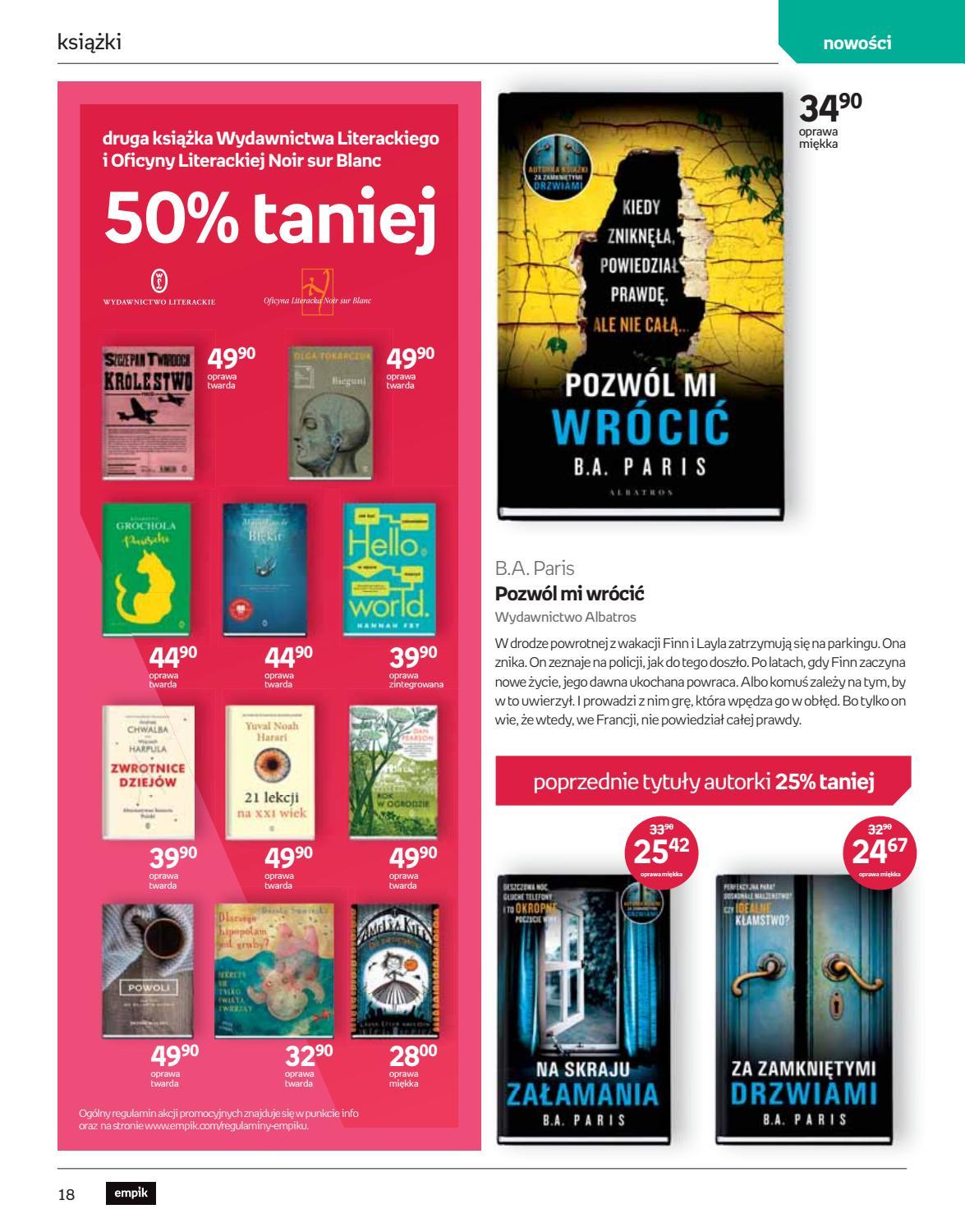 Gazetka promocyjna empik str. 18