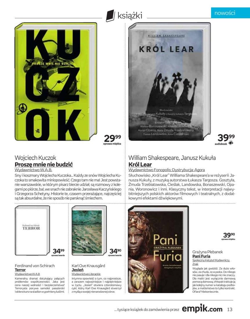 Gazetka promocyjna empik str. 13