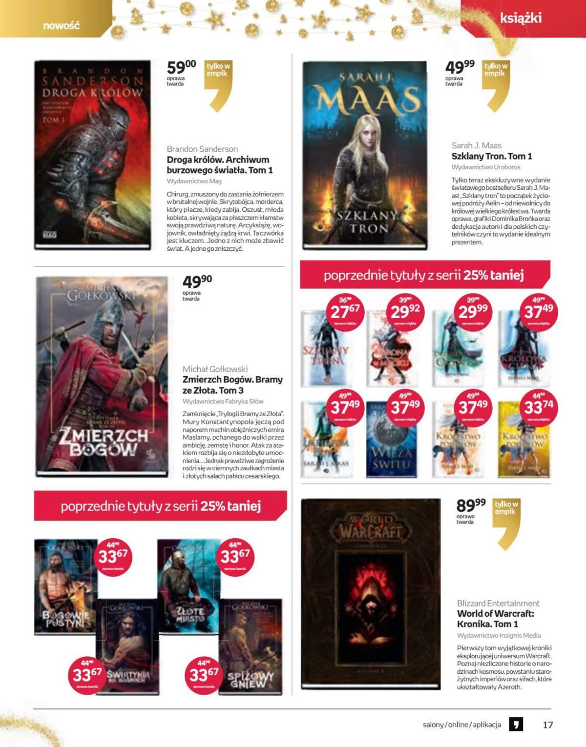 Gazetka promocyjna empik str. 17