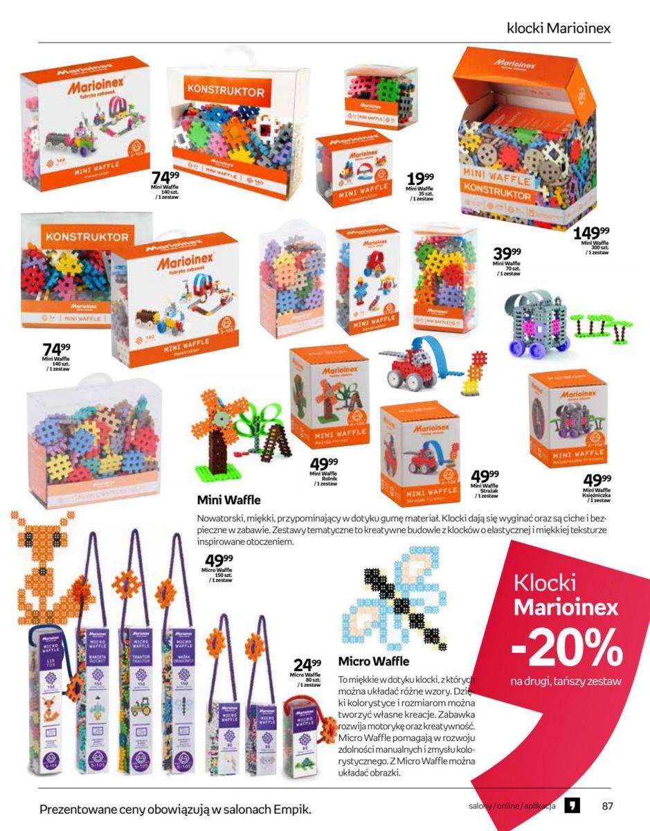 Gazetka promocyjna empik str. 87
