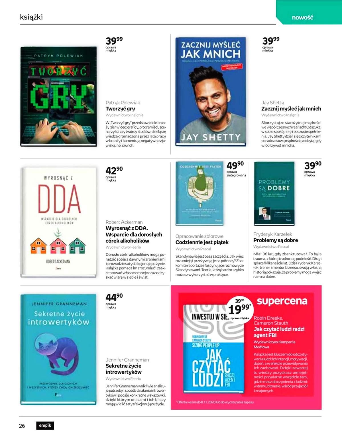 Gazetka promocyjna empik str. 26