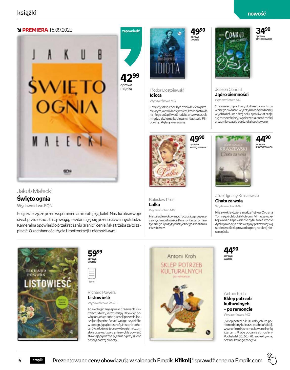 Gazetka promocyjna empik str. 6