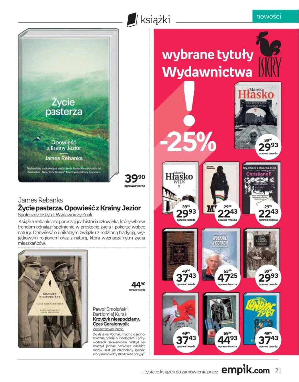 Gazetka promocyjna empik str. 21