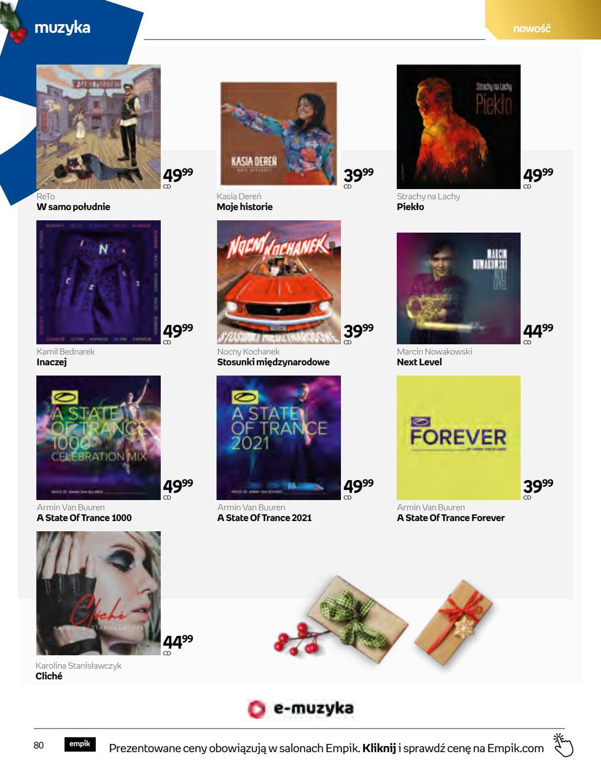Gazetka promocyjna empik str. 80