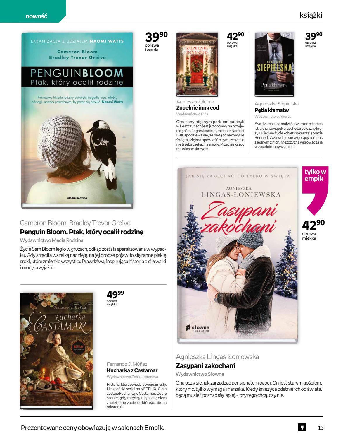 Gazetka promocyjna empik str. 13