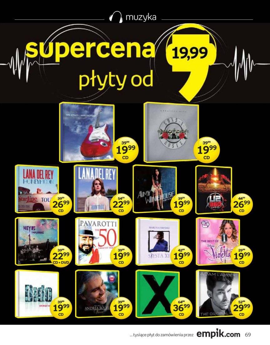 Gazetka promocyjna empik str. 69