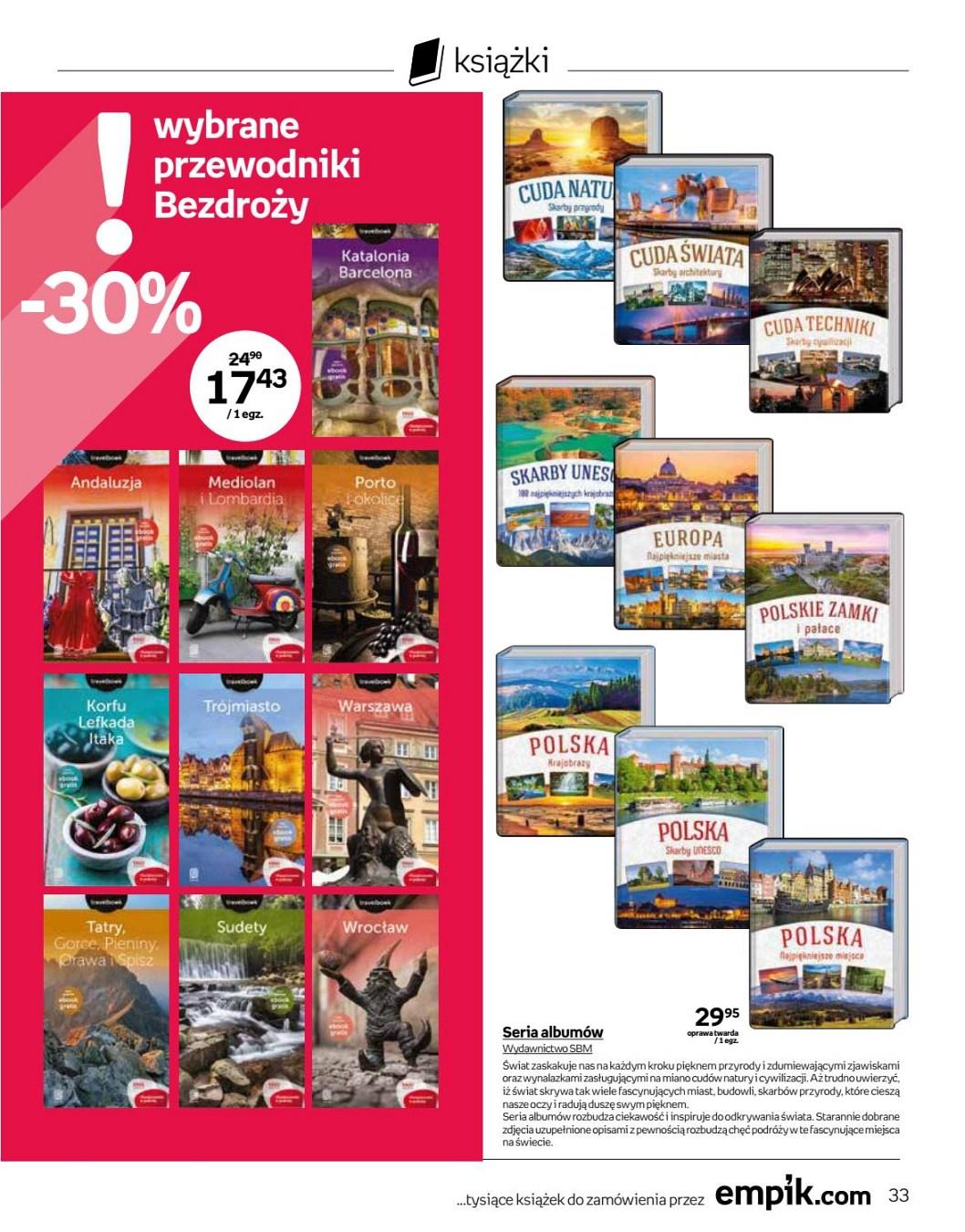 Gazetka promocyjna empik str. 33