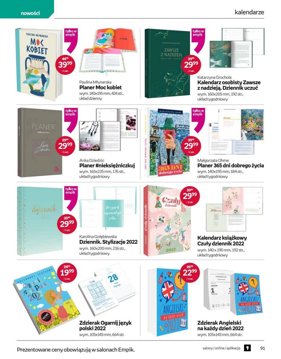 Gazetka promocyjna empik str. 91